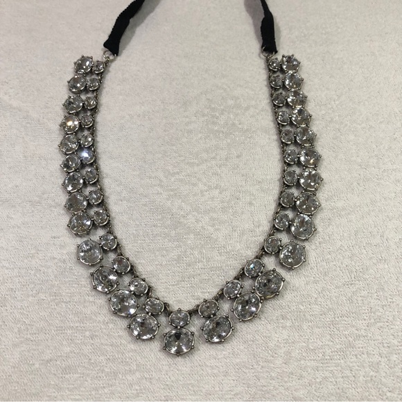 Club Monaco Sparkle Necklace, Ribbon Tie - Picture 4 of 5